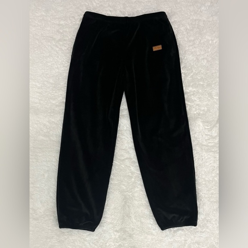 Hurley Black Velour Jogger Pants - Picture 1 of 6